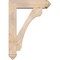 Ekena Millwork Legacy Arts and Crafts Smooth Bracket w/ Offset Brace, Douglas Fir, 7 1/2"W x 30"D x 42"H BKT0806X30X42LEC03SDF - alternate 4